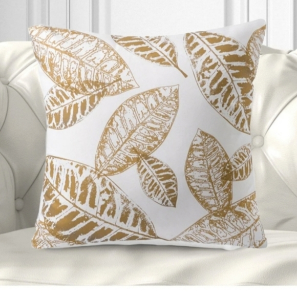 Leaf Decorative Pillow Cover - Picture 4 of 4